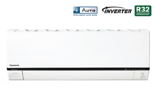PANASONIC ECO INVERTER R32 2020 ประกันคอม 5 ปี แผงคอล์ยเย็น 3 ปี แผงคอล์ยร้อนและอะไหล่ 1 ปี
